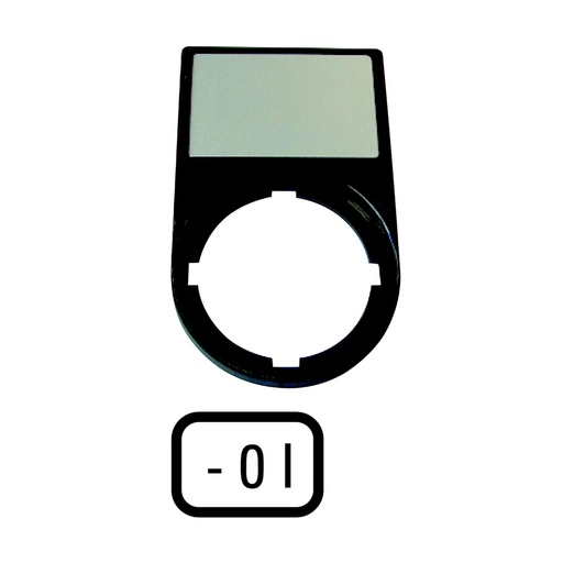 [E3UH6-X5] Eaton RMQ-Titan Portetiquetas 0-I Con Placa De Montaje - 216485 [5 Piezas]