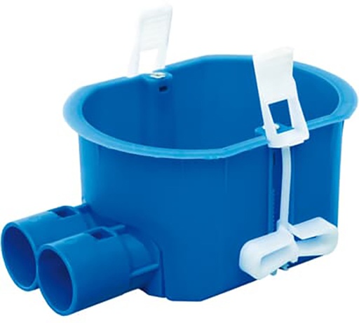 [E3UHN-X2] ABB HW150-F Boîte De Jonction 50mm Double Entrée 16/19mm - 7126.201 [2 Pièces]