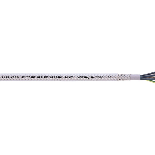[E3UP2-X2] Lapp Olflex Classic 110 CY 4G10 Shielded Control Cable - 1135614 [2 Meters]