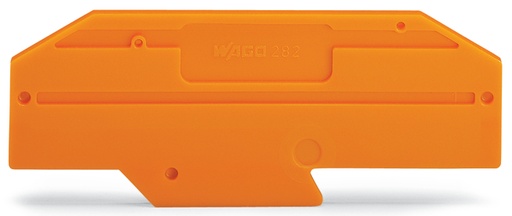 [E3UPT-X100] Wago 282-334 Placa Final Gris 2mm - 282-334 [100 Piezas]