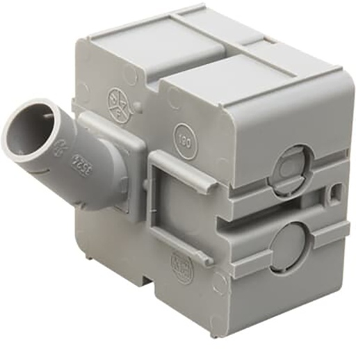 [E3UWY-X2] Wandanschlussdose 16mm 40mm Tief Mit Kabeleingang - 7126.310 [2 Stück]