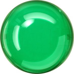 [E3V2C-X2] Gira Bayonet Mount Signal Light Cover Green - 080101 [2 Pieces]