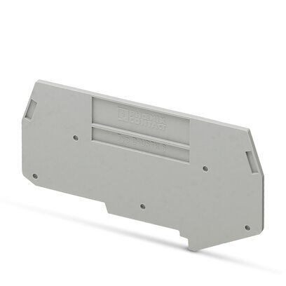 [E3V8C-X5] Phoenix Contact Capot Gris 91mm X 2mm - 3026340 [5 Pièces]