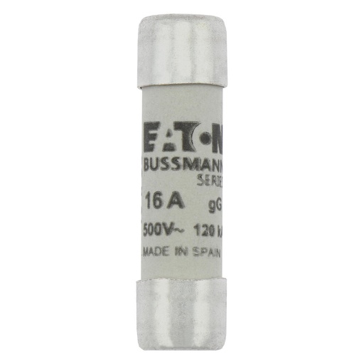 [E3V6P-X10] Eaton C10G16 Fusible Cylindrique 16A 500V AC IEC - C10G16 [10 Pièces]