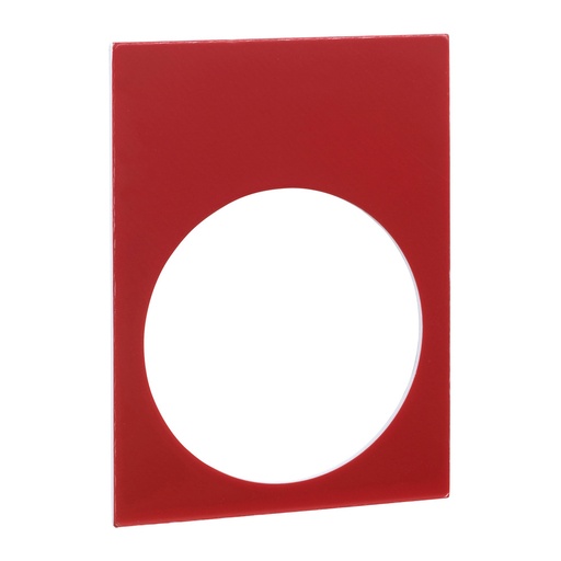 [E3V8B-X5] Schneider Electric Harmony Plaque De Légende Bicolore 30x40mm - ZB2BY2101 [5 Pièces]
