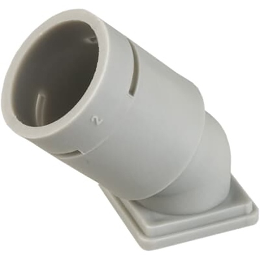 [E3VQS-X5] Abb Hafbox 19Mm 45-Graden Conduit Invoegen Voor 190/196 - 7128.150 [5 Stuks]