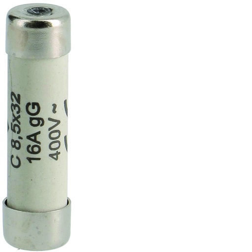 [E3VVC-X10] Hager Cylindrical Fuse 16A 400V AC 8.5x32mm - L8532C16 [10 Pieces]