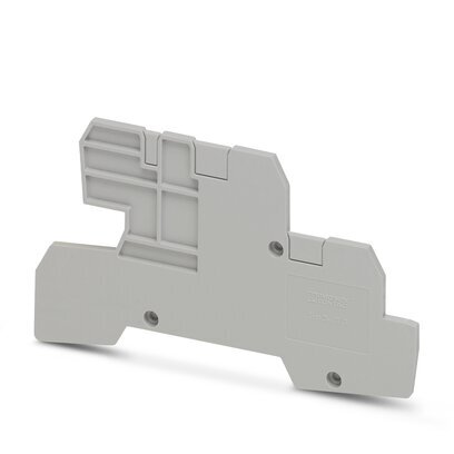 [E3W64-X50] Phoenix Contact D-UTI/3 End Cover Plate Gray - 3076036 [50 Pieces]