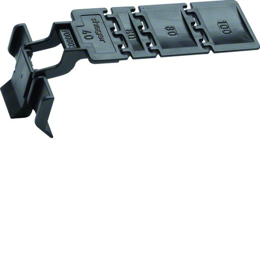 [E3W9Q-X2] Universal Mounting Clip For BA7 HA7 Cable Trunking 40mm - BA7CLIP [2 Piezas]