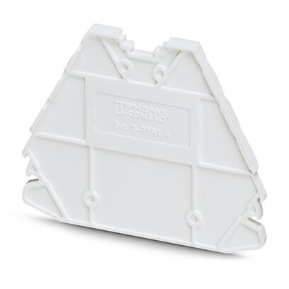 [E3WND-X10] Phoenix Contact White End Cover D-PTRV 4 - 3270151 [10 Pieces]