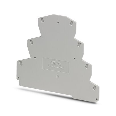 [E3WNM-X50] Phoenix Contact End Cover D-PT 4-PE/3L Gray - 3210443 [50 Pieces]