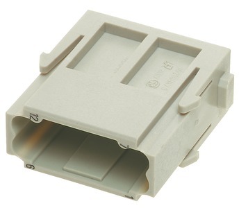 [E3WSZ-X2] Harting Han DD 12-Contacto Macho Módulo Crimp - 09140123001 [2 Piezas]