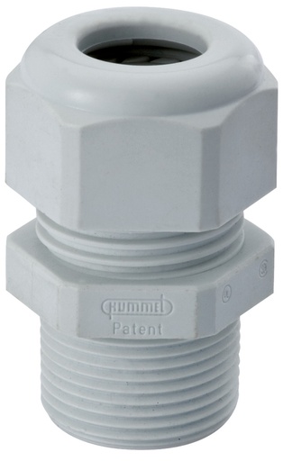 [E3X2U-X2] Hsk-K M32 Kabeldurchführung Langer Gewinde Pa Grau - 1209320031 [2 Stück]