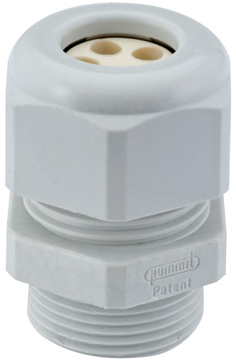 [E3X42-X2] Hsk-K Multi Passe-Câbles M25x1.5 Gris Ip68 - 1597250150 [2 Pièces]