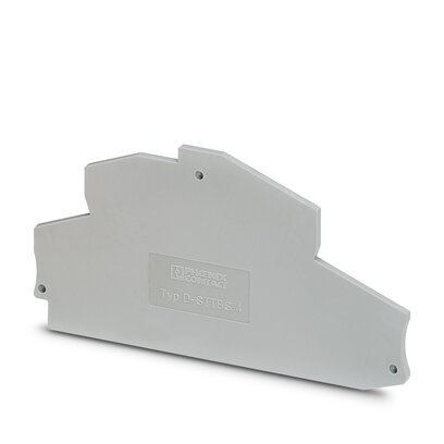 [E3XDH-X50] Phoenix Contact End Cover D-PTTBS 4 Gray - 3211849 [50 Pieces]