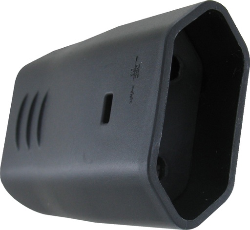 [E3YVU-X10] Euro Stromstecker 2.5A Schwarz - 187005001 [10 Stück]