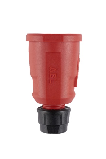 [E3ZKF-X2] ABL Hightech SCHUKO IP20 Industrial Connector Red - 100000074 [2 Pieces]