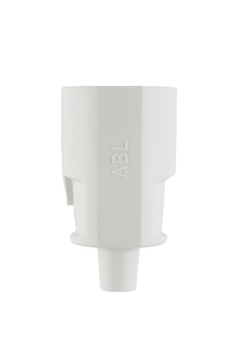 [E3ZKS-X2] Compacte Schuko IP20 Connector Met Kabelbescherming - 100000059 [2 Stuks]