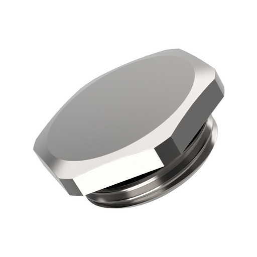 [E3ZYU-X5] Skindicht M20 Vernikkeld Messing Blinde Plug Met O-Ring - 52103425 [5 Stuks]