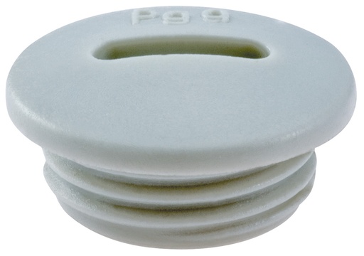 [E422X-X20] Polyamide PG13.5 Cable Gland Blind Plug Gray - 1251130011 [20 Pieces]