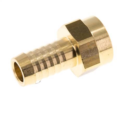 [FL2S-FH-B-M16-13-X2] M16x1.5 x 13mm Messing Slangpilaar 16 Bar [2 Stuks]