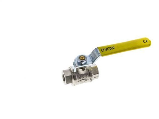 [V3JJG] Rp 1/4 Zoll 2-Wege-Sauerstoff-Kugelhahn aus Messing PN 63