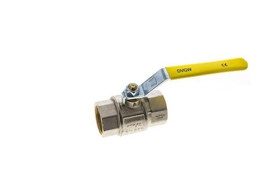 [V3JJM] Rp 1-1/4 inch 2-Way Oxygen Brass Ball Valve PN 30