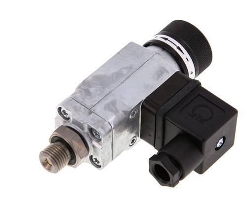 [HDS-1-320-K-7-1] 30 bis 320 bar SPDT Druckschalter aus Zinkdruckguss G1/4'' 250VAC DIN-A Anschluss