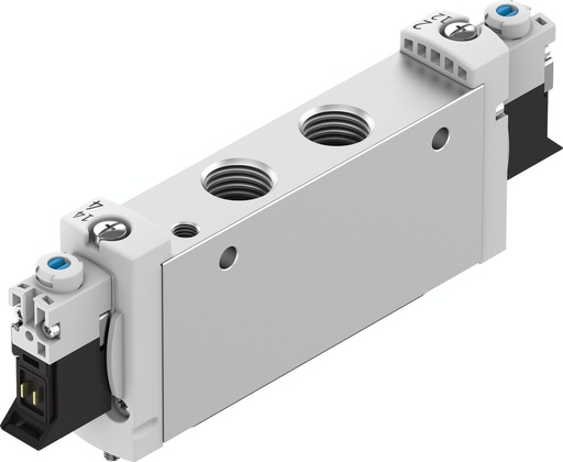 [P2P23] Festo 5/3 NC Lucht Magneetventiel G1/4 1200l/min - 574431