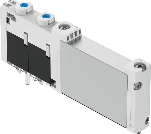 [P2P62] Festo 5/3 Électrovanne D'Air Sous Pression Bride 200L/Min - 573421