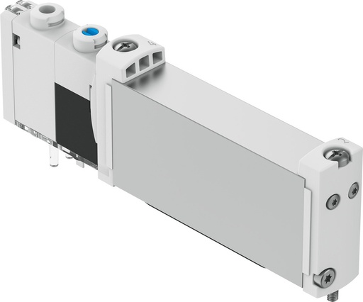[P2P6N] Festo 5/2 Monostabil Magnetventil Luft Flansch 500L/Min - 573482