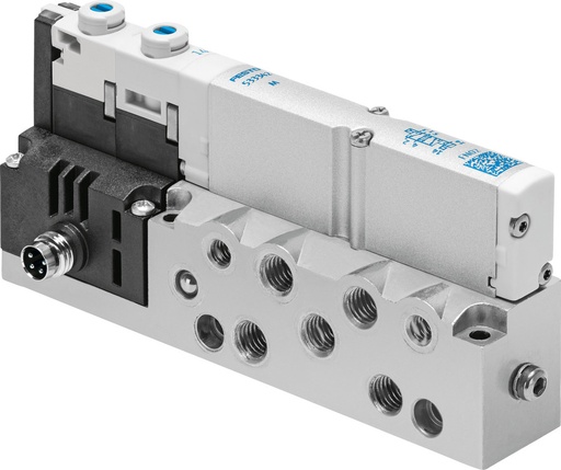 [P2PPM] Festo 2x3/2 NO/NC Monostabiele Lucht Magneetventiel G1/8 550l/min - 8023551