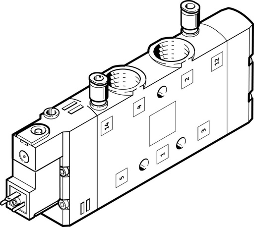 [P2PRB] Festo 5/2 Monostable Air Électrovanne G3/8 2900L/Min - 163170