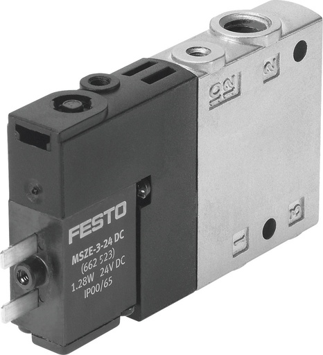 [P2Q26] Festo 3/2 NC Monostable Air Solenoid Valve M7 400l/min - 196915