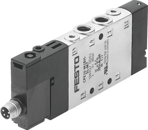 [P2Q45] Festo 5/2 Monostabiel Lucht Magneetventiel M7 350L/Min - 550224
