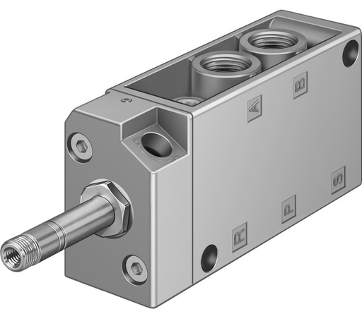 [P2Q9K] Festo 5/2 Monostabiel Lucht Magneetventiel G1/4 1000L/Min - 10349