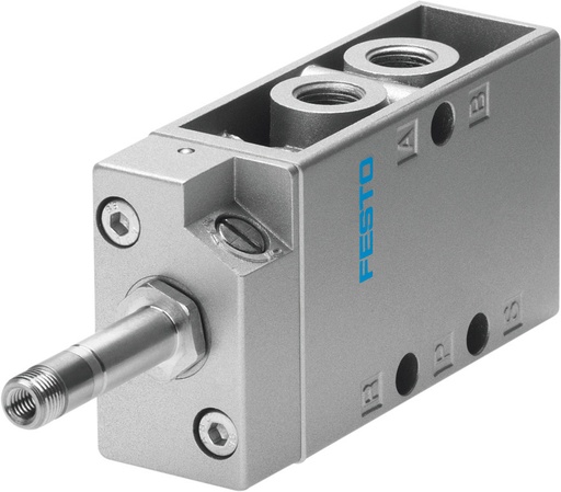 [P2Q9J] Festo 5/2 Monostabiele Lucht Magneetventiel G1/8 500L/Min - 10348