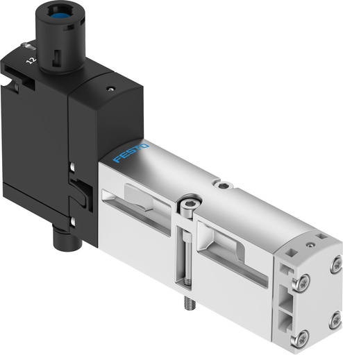 [P2QXM] Festo 5/2 Monostable Válvula Solenoide De Aire Tamaño 18mm ISO 15407-2 550l/min - 539185