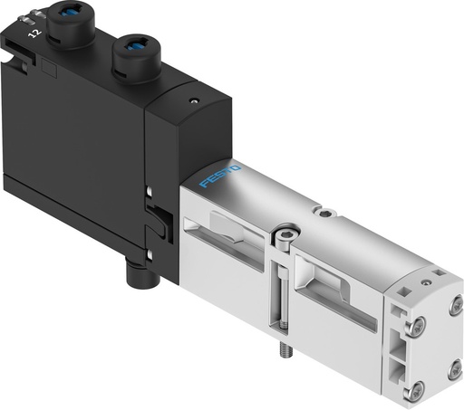 [P2QXD] Festo 2x3/2 NO Monostable Air Solenoid Valve Size 18mm ISO 15407-2 400l/min - 539178