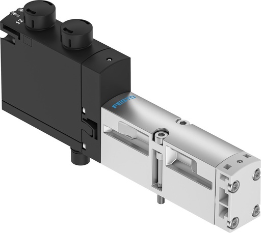 [P2R58] Festo 2x2/2 NC Monostable Air Solenoid Valve Size 18mm ISO 15407-2 500l/min - 8033494