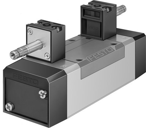 [P2RCH] Festo 5/3 NC Air Solenoid Valve Size 3 ISO 5599-1 4100l/min - 159705