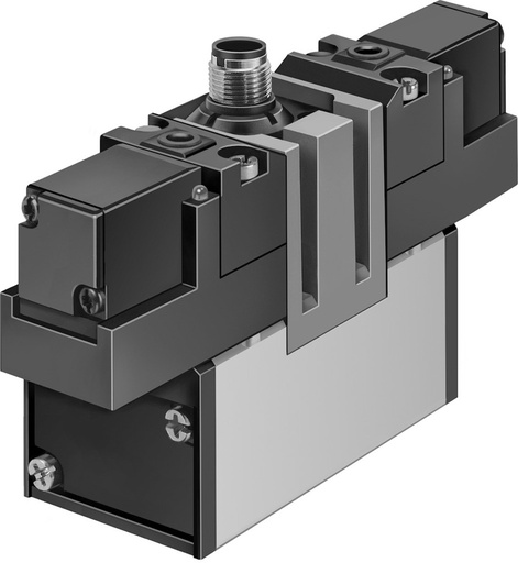 [P2RD7] Festo 5/3 Exhausted Air Solenoid Valve Size 3 ISO 5599-1 4600l/min - 184511