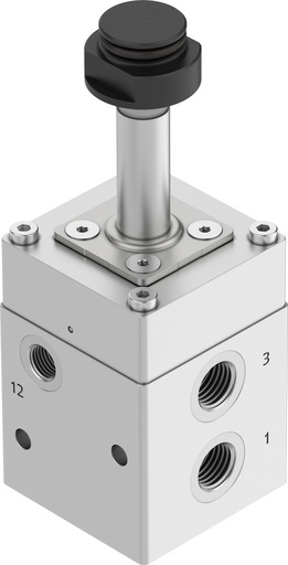 [P2RHT] Festo 3/2 NC Monostable Pneumatic Valve G1/4 703l/min 1 - 8bar/1 - 116psi - 4514741