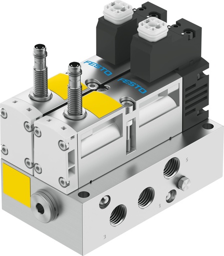 [P2RHB] Festo 5/2 Monostabiler Steuerblock G1/4 950L/Min 3 - 10Bar/44 - 145Psi - 569819