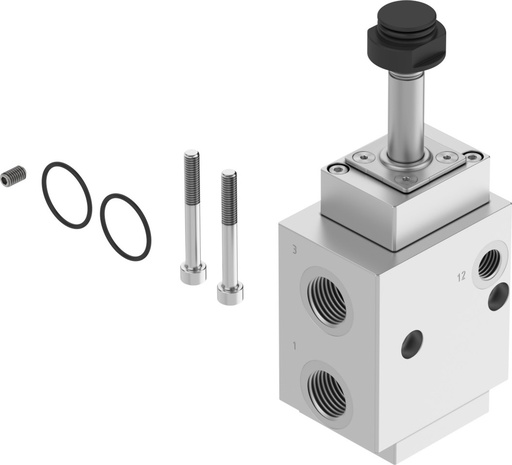 [P2RJD] Festo 3/2 NC Monostabile Pneumatische Ventil G1/2 2108L/Min 2 - 8Bar/2 - 116Psi - 4527269