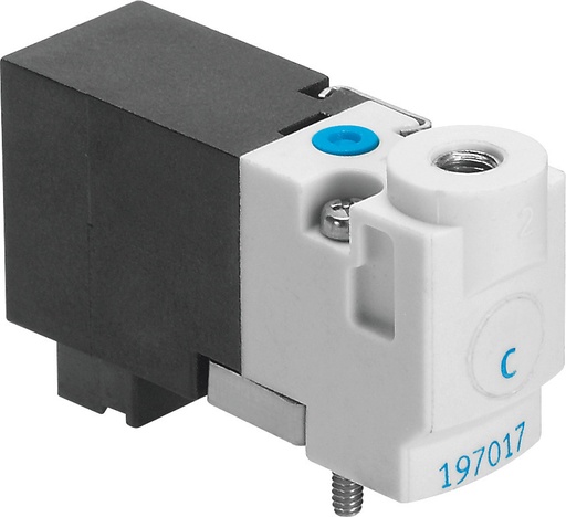 [P2RKJ] Festo 3/2 NC Monostable Válvula Solenoide De Aire Placa Base 10l/min 0 - 8bar/0 - 116psi - 197017
