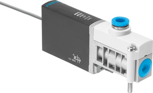 [P2RPM] Festo 3/2 NC Monostabiler Luft Magnetventil Anschlussplatte 200l/min -0.9 - 8bar/-13 - 116psi - 525145