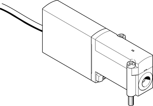 [P2RQ8] Festo 3/2 NC Monostabiele Lucht Magneetventiel Aansluitplaat 400l/min -0.9 - 8bar/-13 - 116psi - 525176