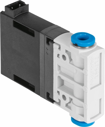 [P2RRC] Festo 2/2 NC Monostabil Magnetventil Für Luft QS-4 100l/min 0.5 - 6bar/7 - 87psi - 553118
