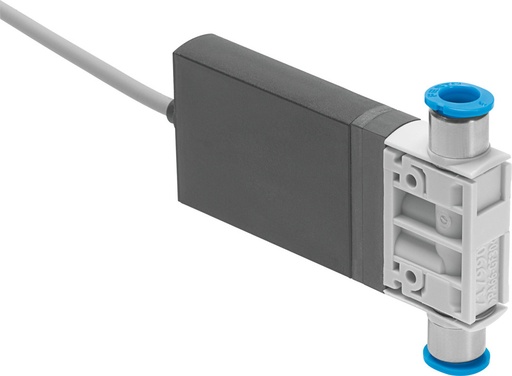 [P2RRQ] Festo 2/2 NC Monostable Válvula Solenoide De Aire QS-6 160l/min 0.5 - 4bar/7 - 58psi - 567798